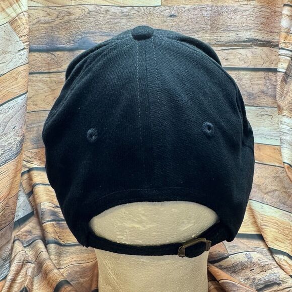 Abuelo's Mexican Food Embassy Black Red Adjustable Strapback Hat Cap Restaurant - Picture 3 of 7